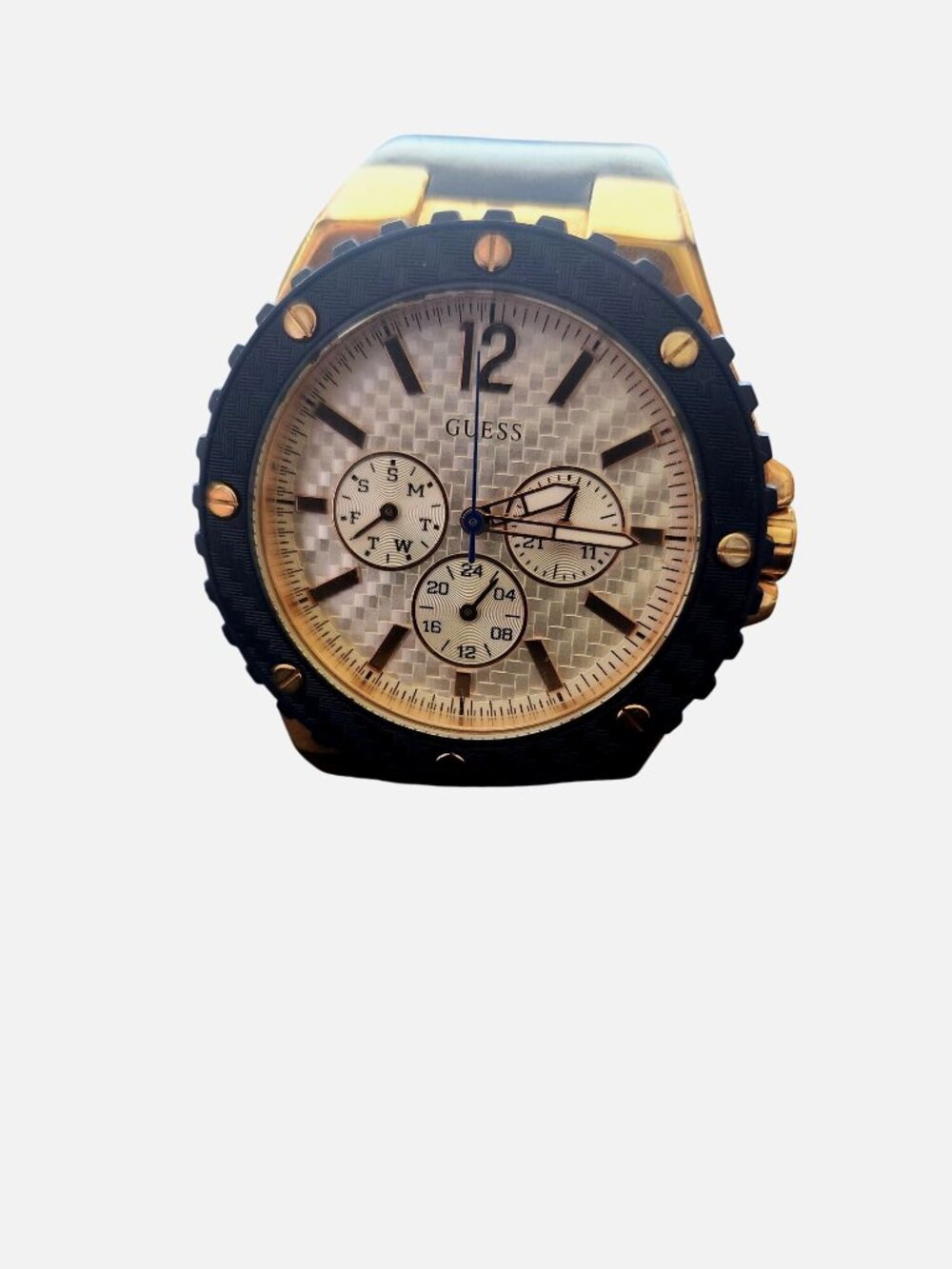 GUESS Women's UO452L3 Overdrive Watch Royal Blue